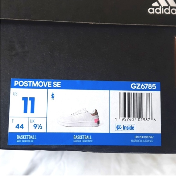 adidas Postmove SE GZ6785 White Flash Pink & Leopard Womens Size 11 • NWT • BNIB - Picture 15 of 16